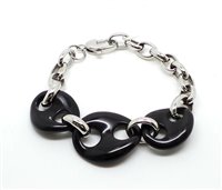 Bracciale Morellato Donna Saint Tropez in Acciaio Onice SIK12